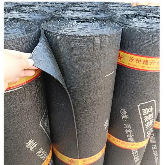 Sbs Modified Bitumen Waterproof Membrane Mineral Resistant